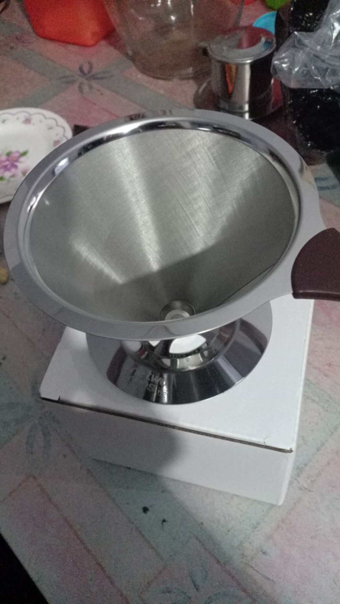 Onetwocups Filter Penyaring Kopi Double Layer Cone Coffee Filter Dripper - V60