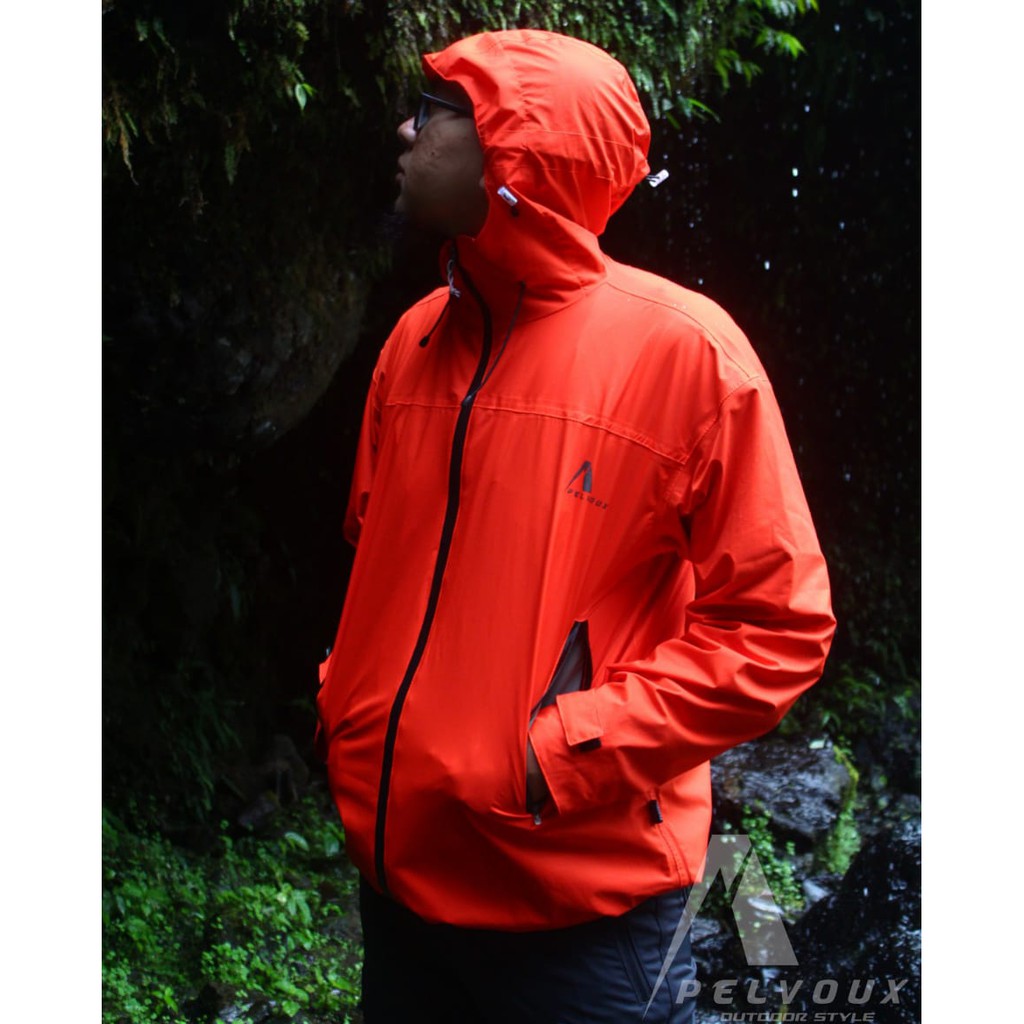 Thomgear Pelvoux Norris Rain Jacket Waterproof Windproof Jaket Tahan Air Norris Thomgear