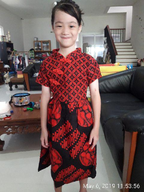 Welans Batik - Kebaya Anak - Cheongsam Dress - Lp14