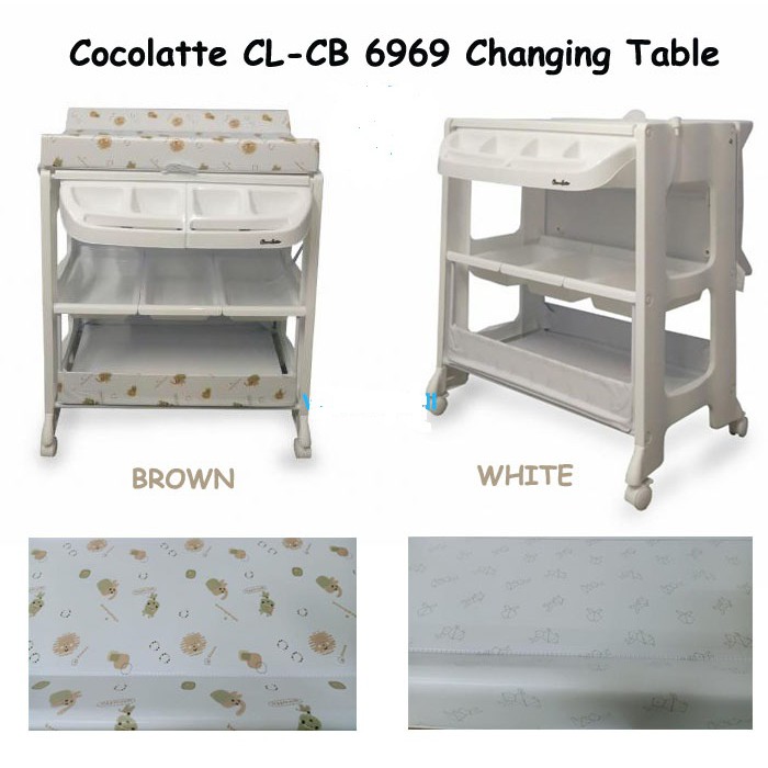 rolling changing table