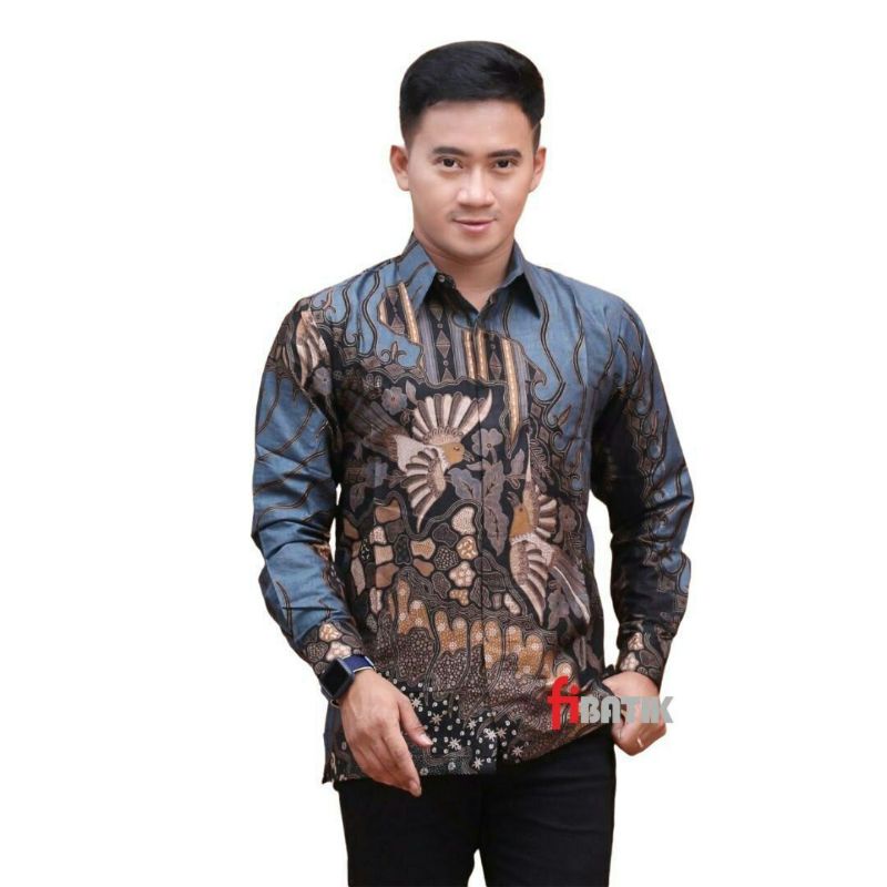 Batik kemejan pria batiknusantara batiksolo batikpekalongan batikseragam batikmodern