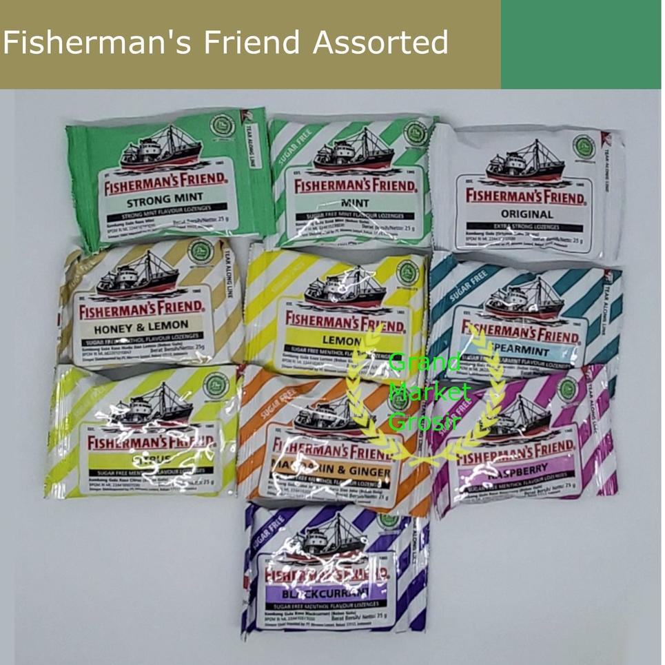 

DR Fisherman's Fisherman Friend Permen Pedas ♣➞ ➠