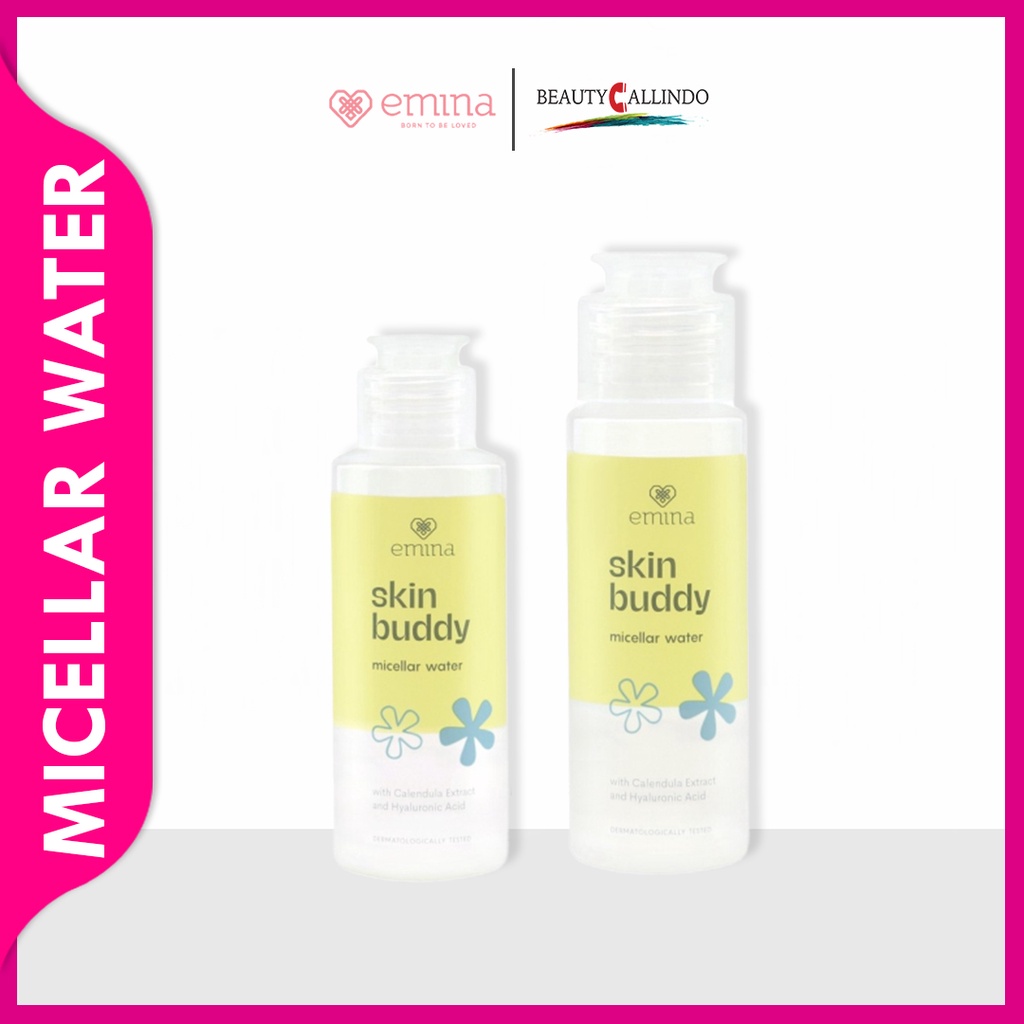 Emina Skin Buddy Micellar Water | Pembersih Makeup