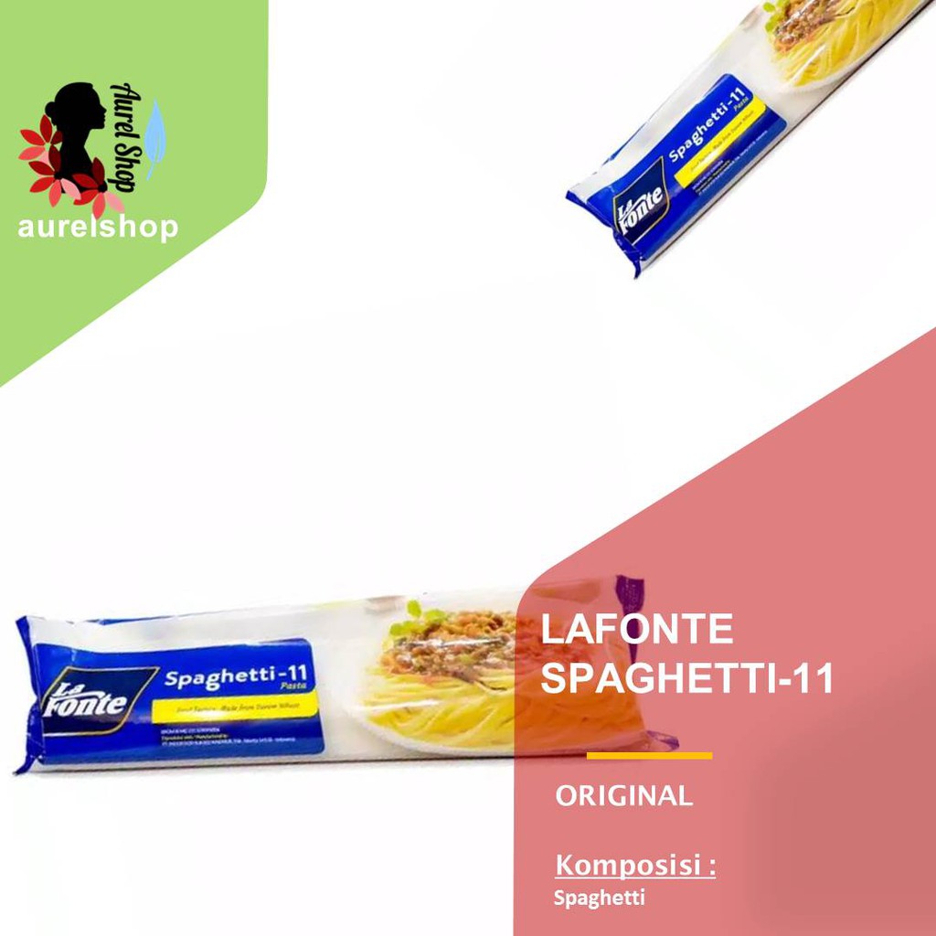 

LA FONTE Spaghetti-11 kemasan 450 gram