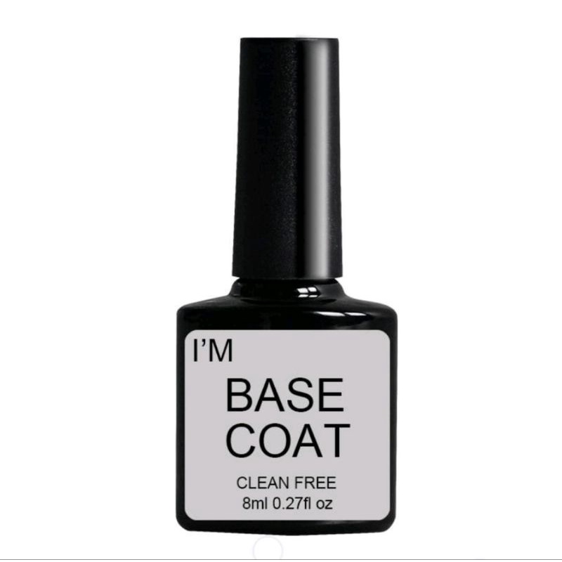base Coat / top Coat / matte top 8ml murah