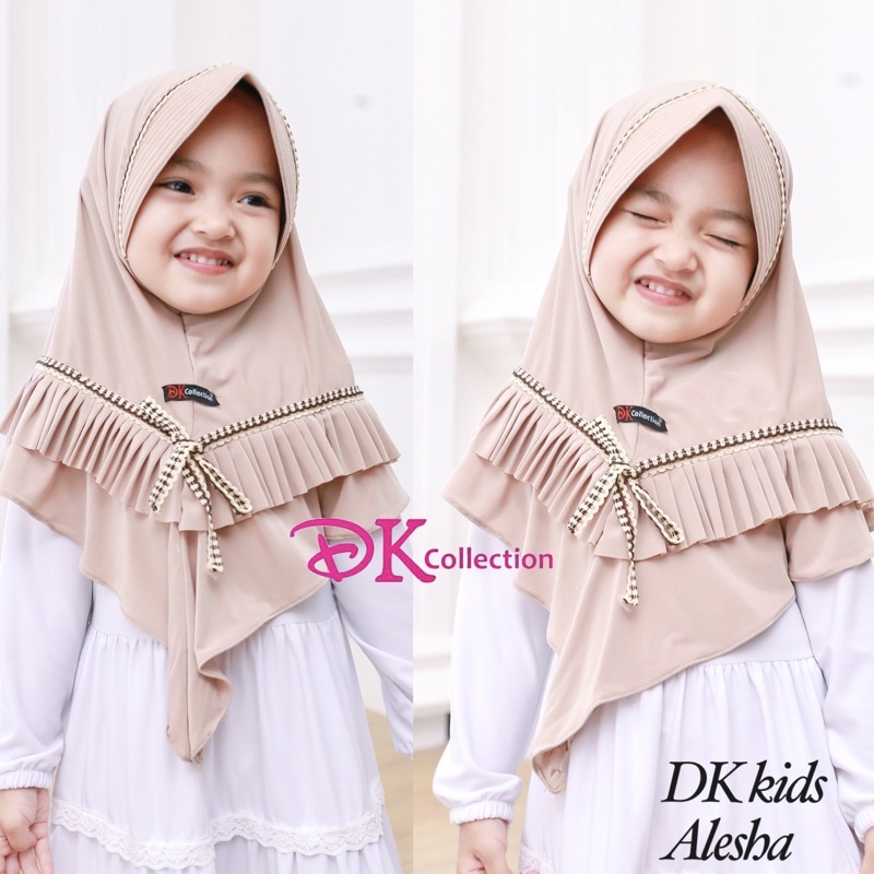 Hijab Instan anak Alesa / Hijab anak lucu