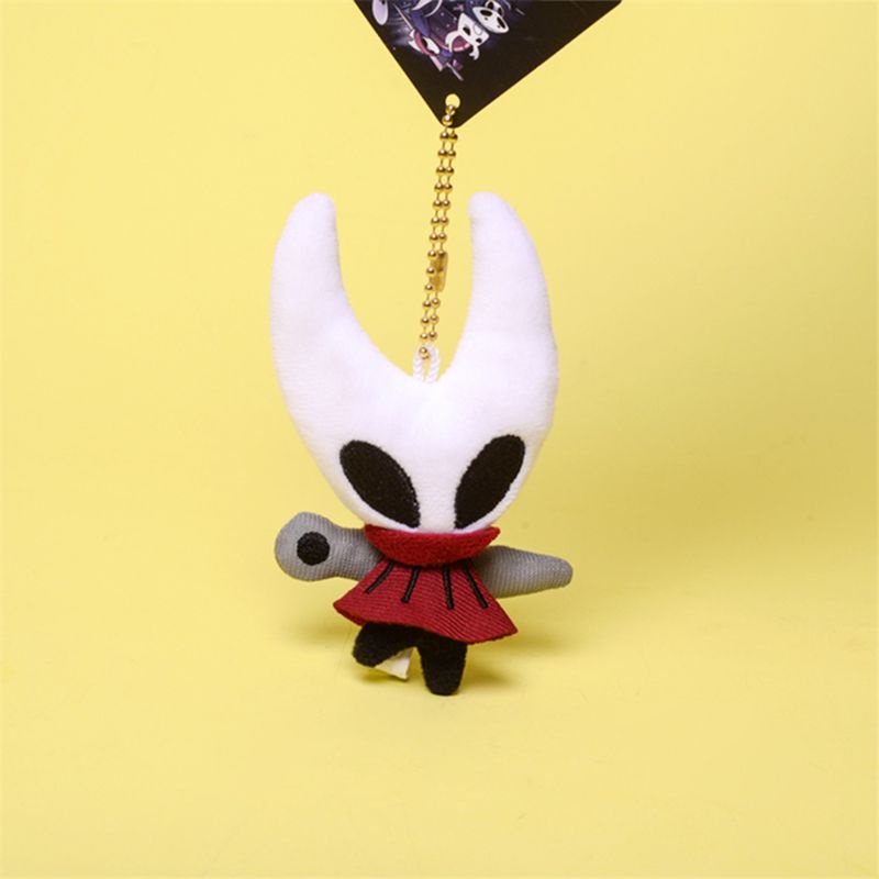 Game Hollow Knight Cosplay Doll Toy Plush Dolls Kids Gift Keychain Pendant Accessories