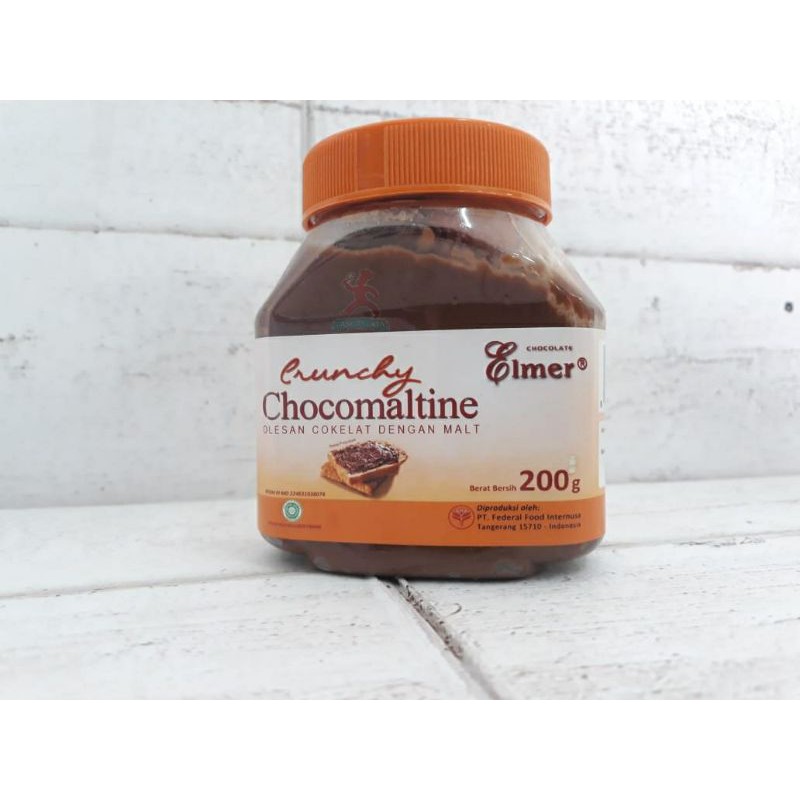 

ELMER Chocomaltine Spread Crunchy 200gr