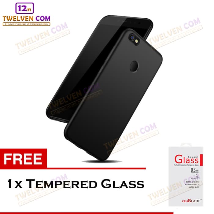 [FLASH SALE] Case Slim Matte Softcase Xiaomi Mi A1 / Mi 5x - Free Tempered Glass