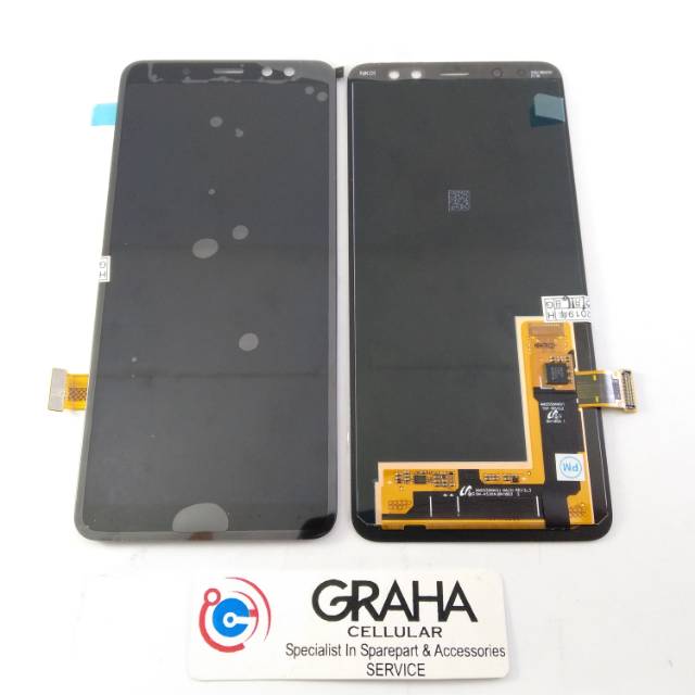 LCD SAMSUNG A730 / A8+ / A8 PLUS 2018 FULLSET TOUCHSCREEN