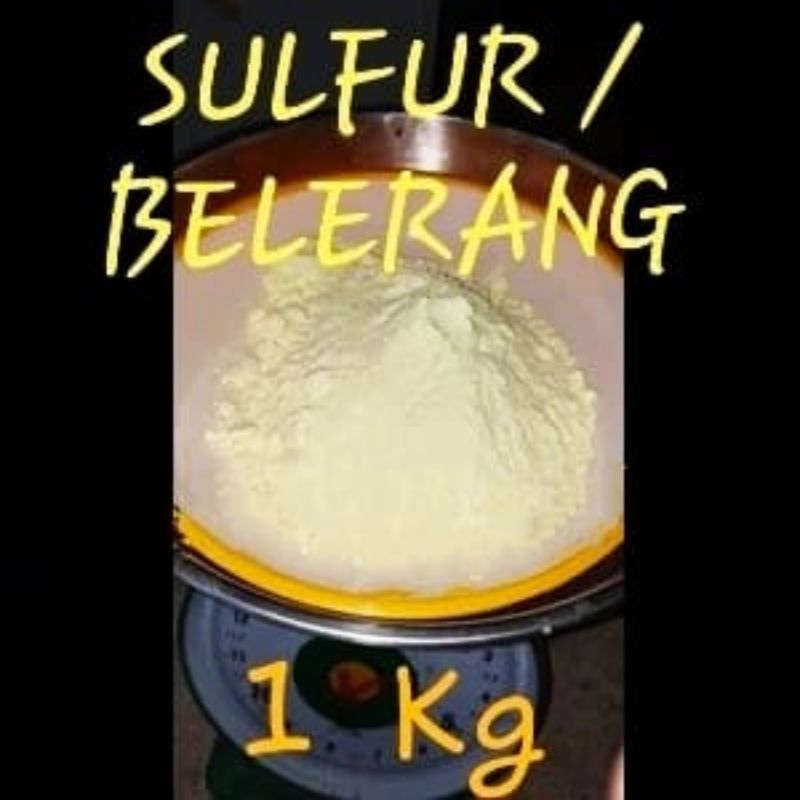 Sulphur / Belerang 1 kg