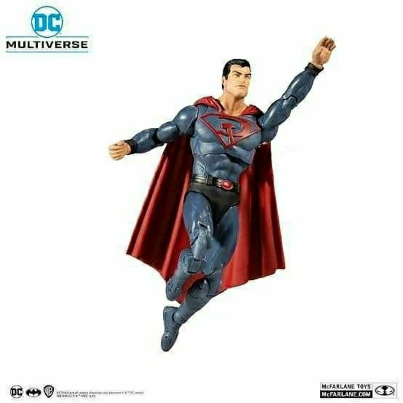 dc mcfarlane multiverse superman : red son