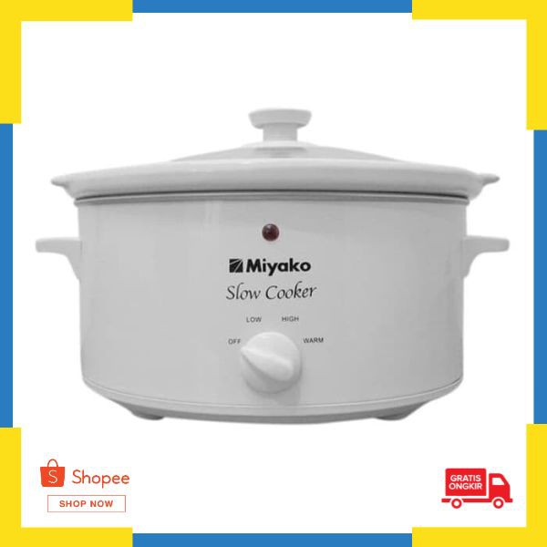 Bisa Bayar Ditempat ( COD ) MIYAKO Slow Cooker SC-510 Pemasak Lambat SC510 SC 510 Keren