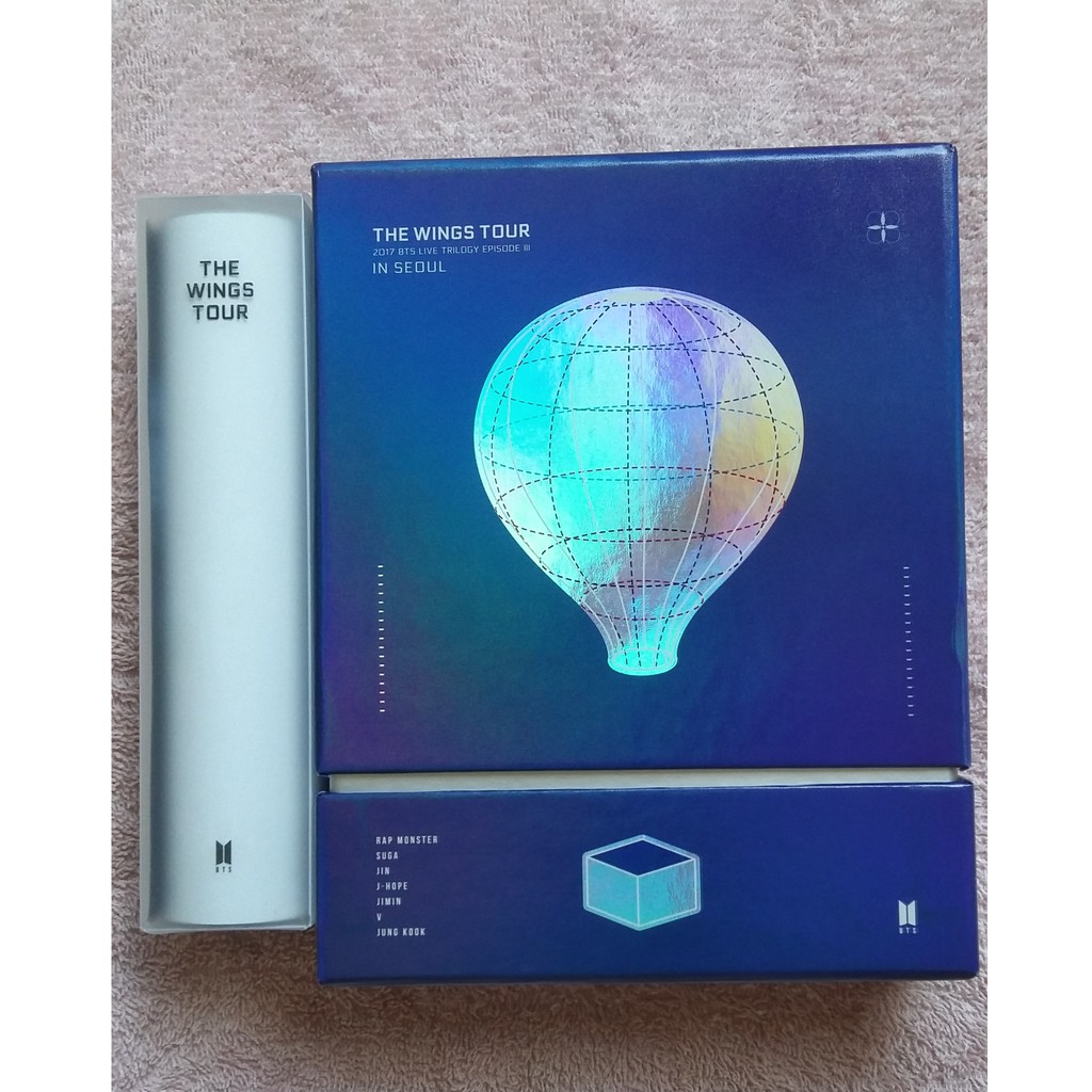 BTS - The Wings Tour Trilogy in Seoul DVD [UNSEALED]