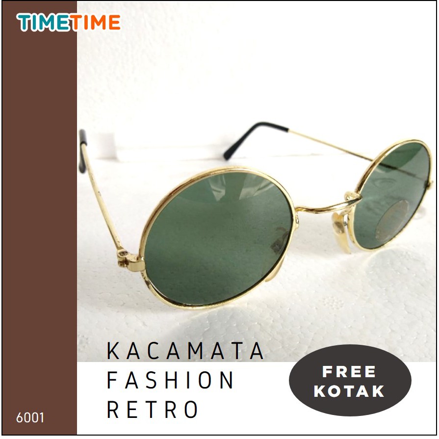 Kacamata Fashion Retro Lifesytle Bulat MURAH BEST SELLER