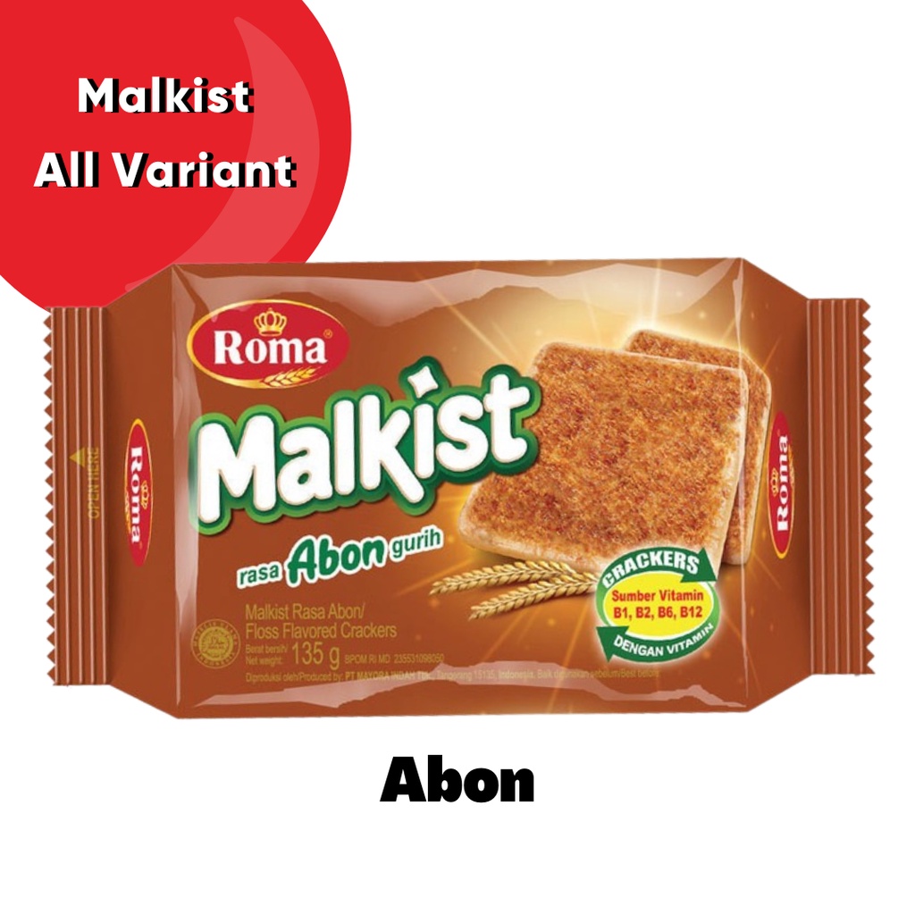 

Roma Malkist Abon 135gr malkis