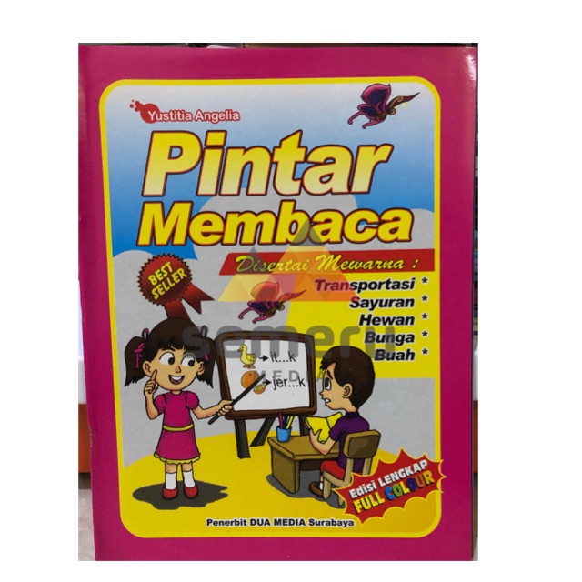 Buku Anak TK seri Pintar Membaca