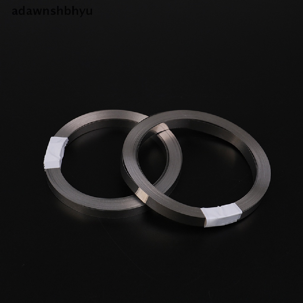 Adawnshbhyu 10M 5/6MM strip tape Nikel Murni Untuk Las Bintik Baterai li 18650kompatibel