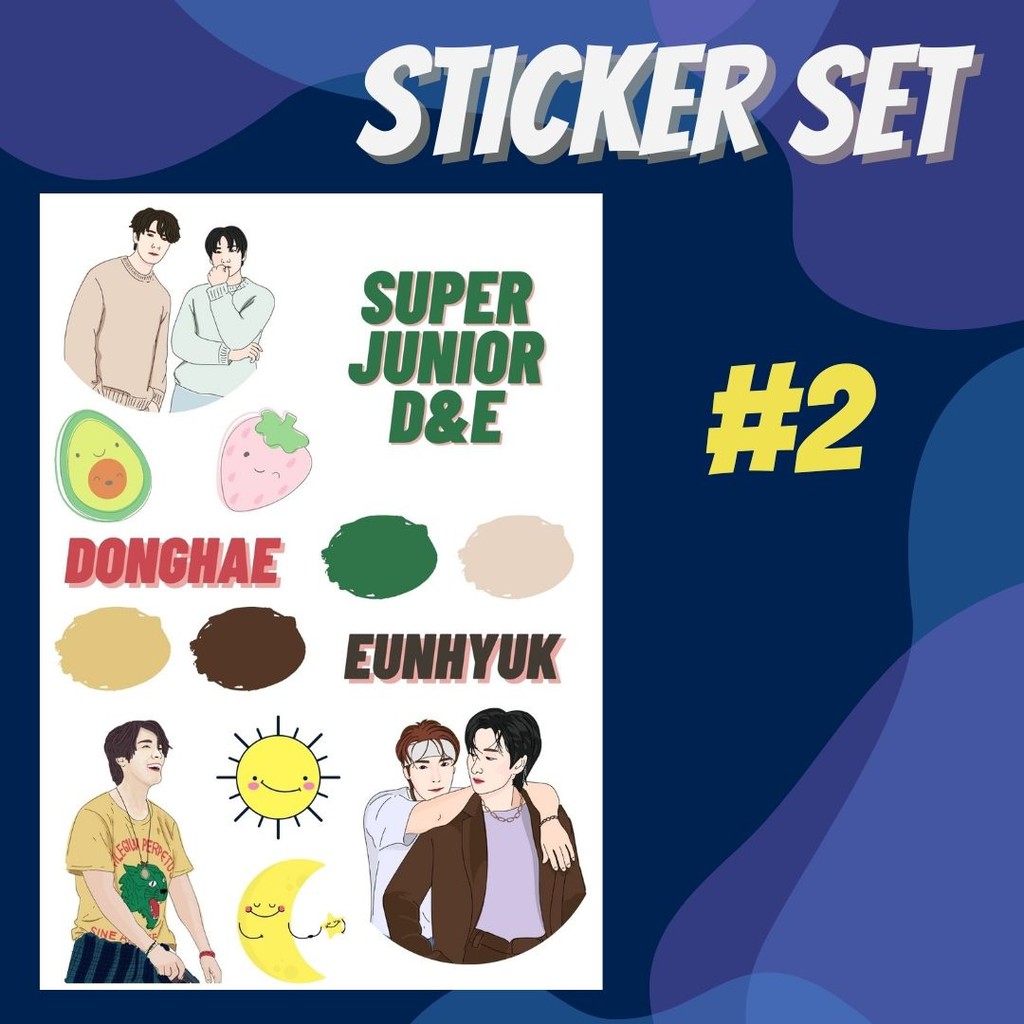 

Sticker Set Super Junior D&E