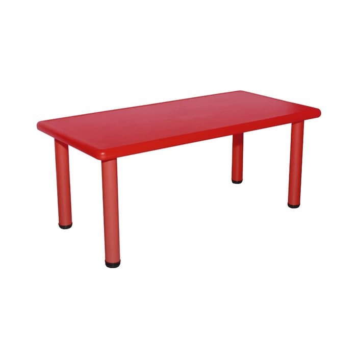 MEJA PLASTIK ANAK PERSEGI PANJANG - YARIS TABLE RECTANGLE RED bn17