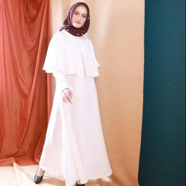 Ramadhan cape white