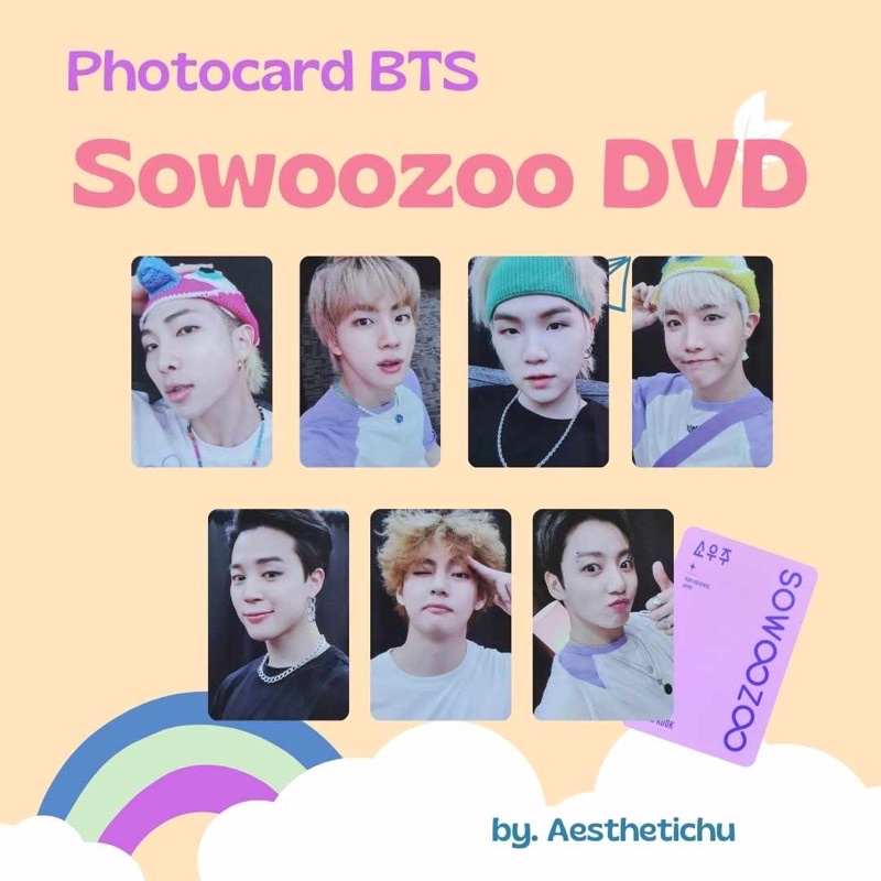 PHOTOCARD BTS SOWOOZOO DVD (UNOF)