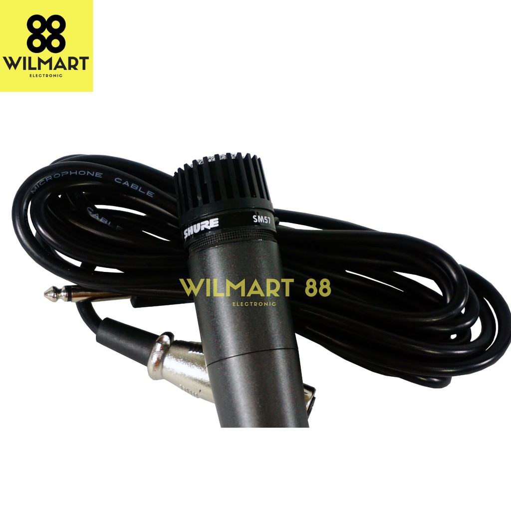 [✅COD] Mic Kabel Shure SM 57 | SUARA EMPUK Mic Kabel SM 57 LC SM57 SM-57