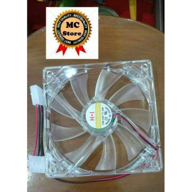 Kipas Fan Casing Case PC 12cm 12 cm Transparan