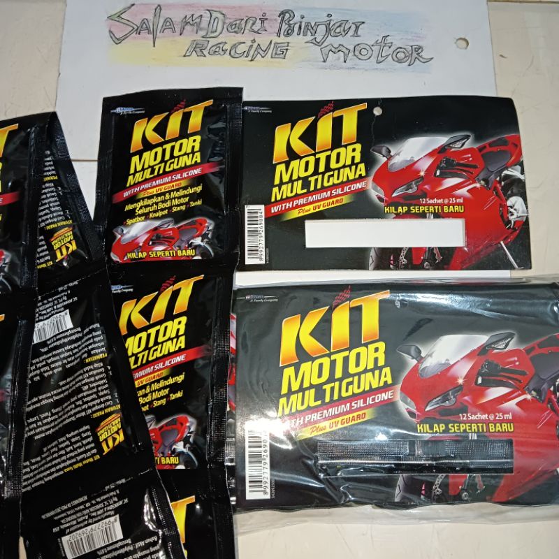 KIT PEMBERSIH MOTOR MULTIGUNA PENGKILAT POLES CAIR KIT BODY KIT POLES KIT PENGKILAT BODY MOTOR PENGK