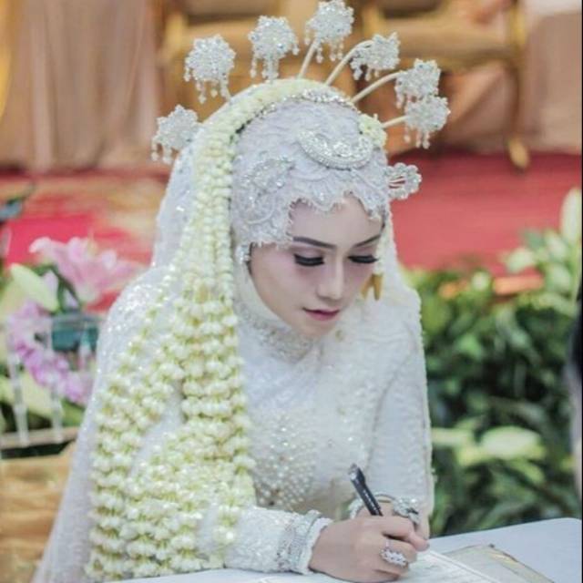 Ronce Melati pengantin asli