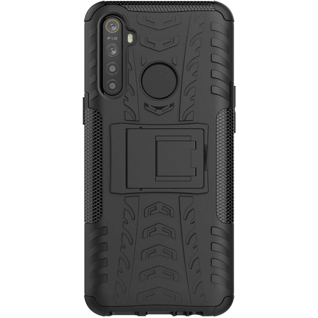 HYBRID STANDING soft case realme 5i / 5s / 5 RUGGED DAZZLE CASE