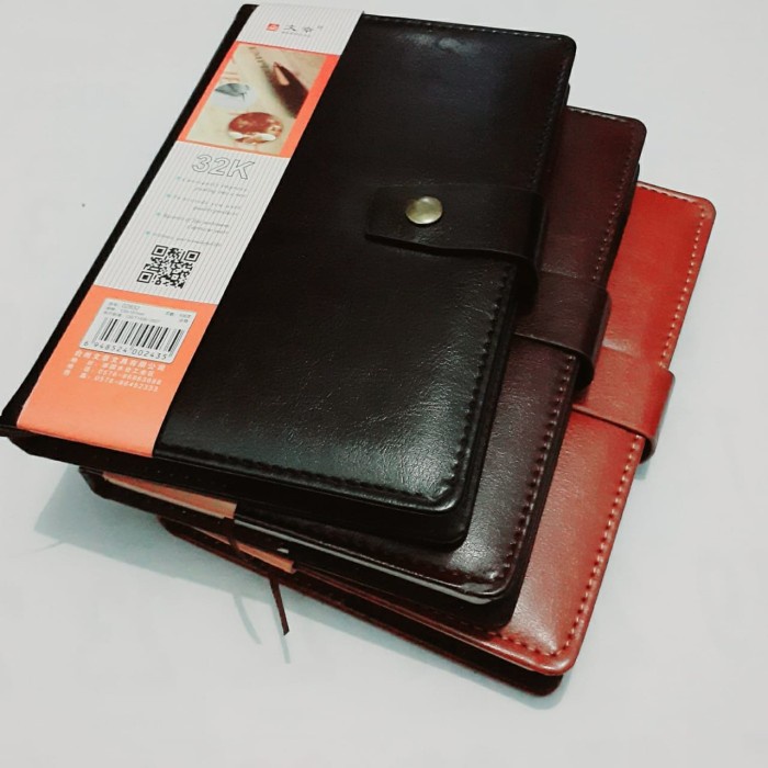

[RESTOCK] note book 32k/ buku agenda kulit/ buku diary/ note book 32k kulit