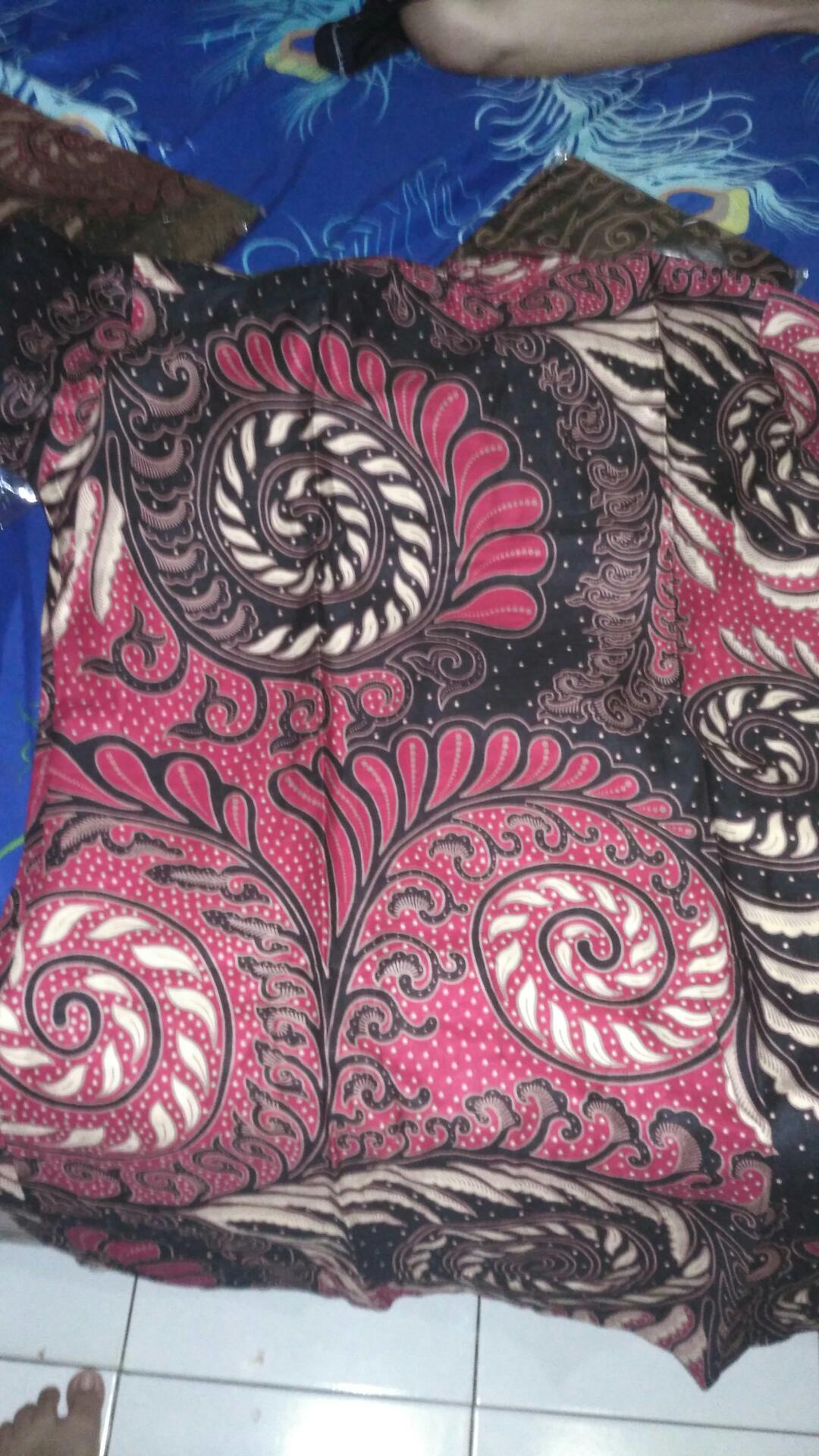 Ramabatik - (cod) Tunik Batik Wanita Lawasan Coklat Kekinian M Sampai Jumbo