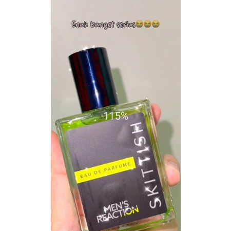 PARFUM SKITTISH MEN REACTION!! PARFUM KEKINIAN WANGI TAHAN LAMA MESKI BAJU DICUCI BERKALI-KALI//By SKITTISH &quot;Men Reaction&quot; PARFUM VIRAL TIKTOK !!FACKBOY