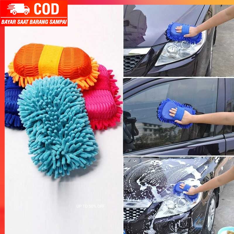 (100% BARANG ORI) OTOHEROES Lap Microfiber Pembersih Kaca Mobil - TP266