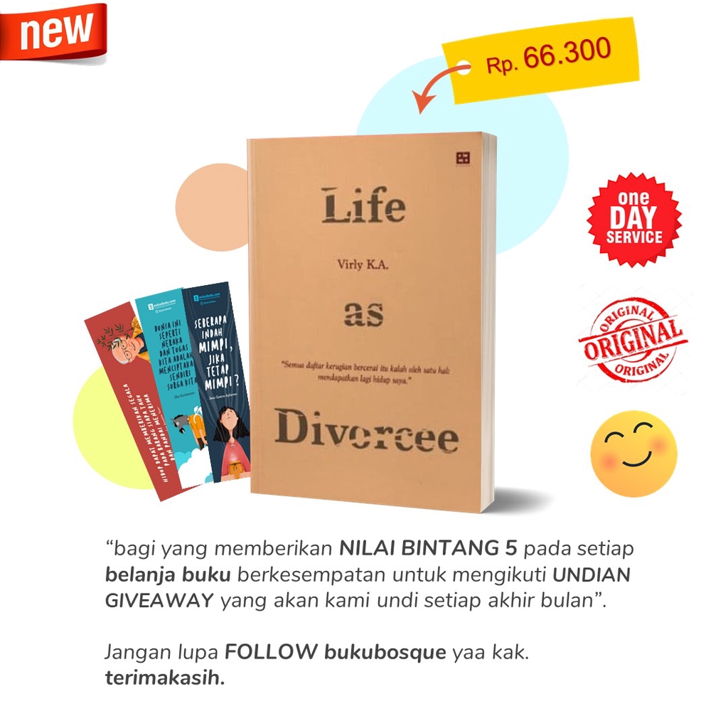 

Buku Life As Divorcee - Buku Mojok