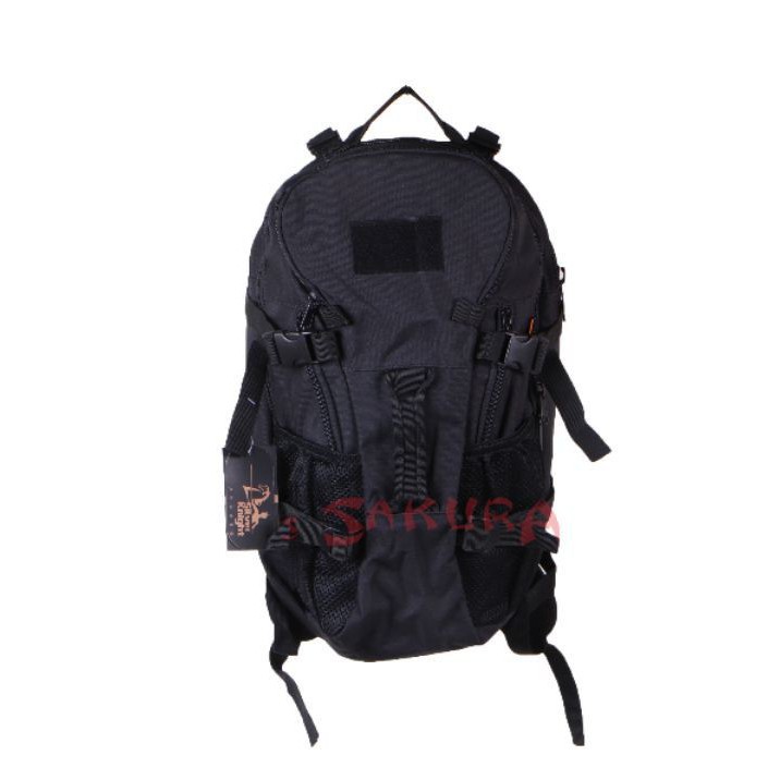 Tas Ransel out door Pria Silver knight 026 import Black