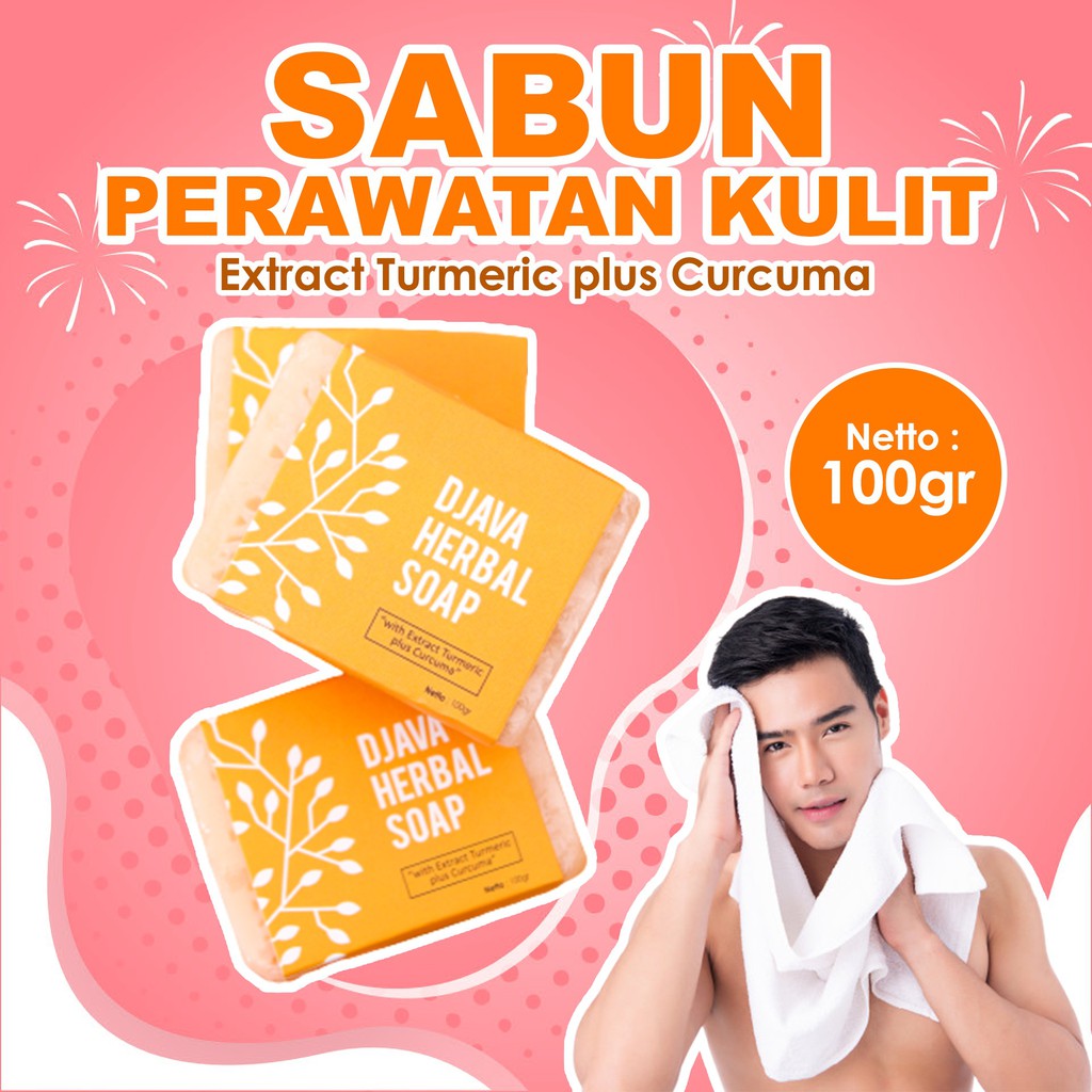 Penghilang Bekas Luka Atau Koreng Djava Sabun Pembersih Kulit Badan