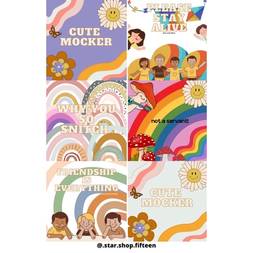 sticker aesthetic associated for mental health by star shop fifteen