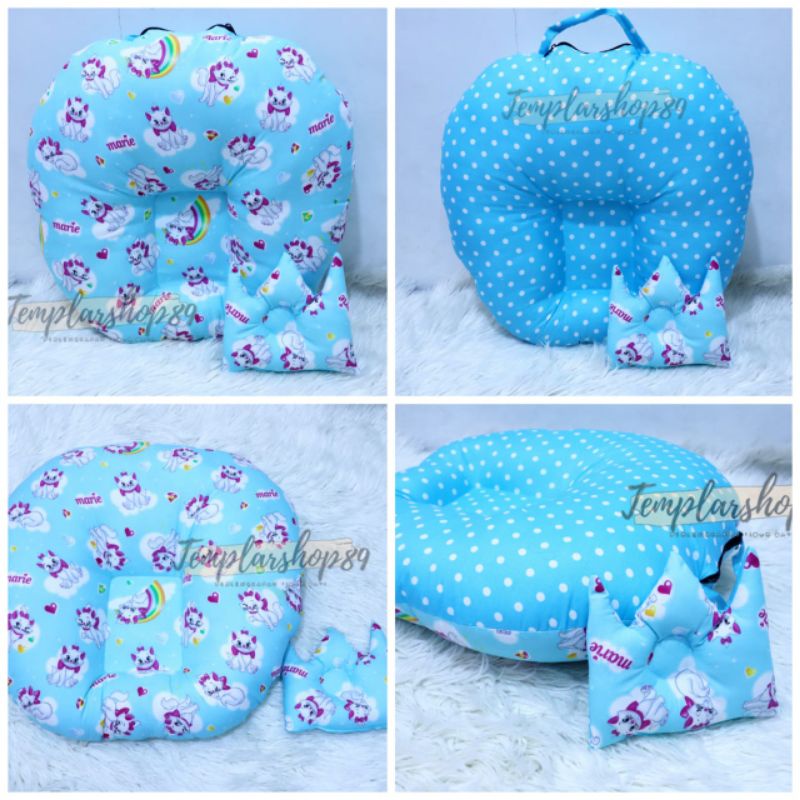 SOFA BAYI Free Tas &amp; Bantal / 2in1 Multifungsi Kasur Bayi / Kasur mobil / Sofa Travelling Jumbo