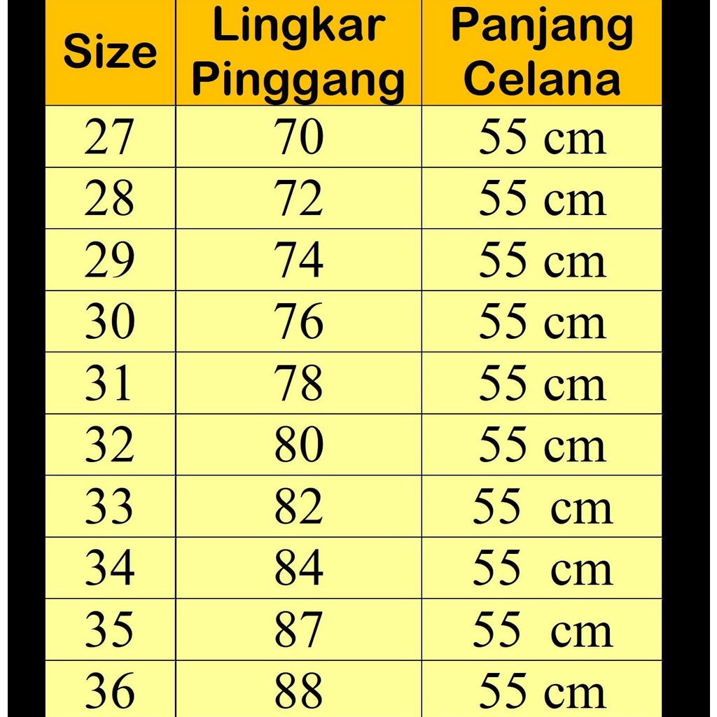 Lesta Langgeng - Celana Pendek Santai Pria Slimfit Bahan Kain Drill Warna Htam Polos