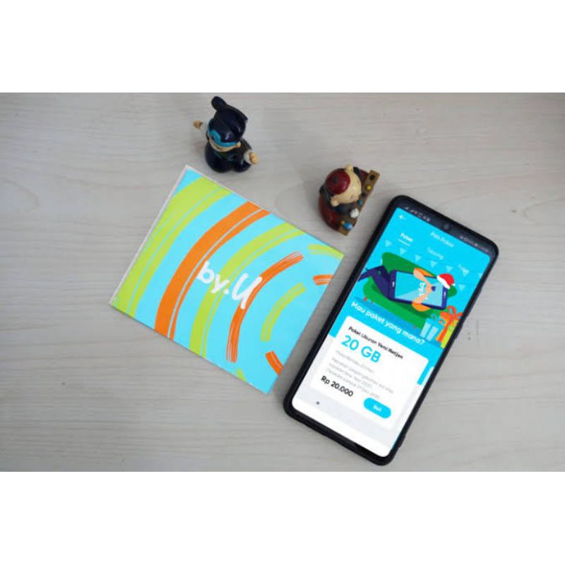 kartu Perdana by.U Telkomsel kartu internet