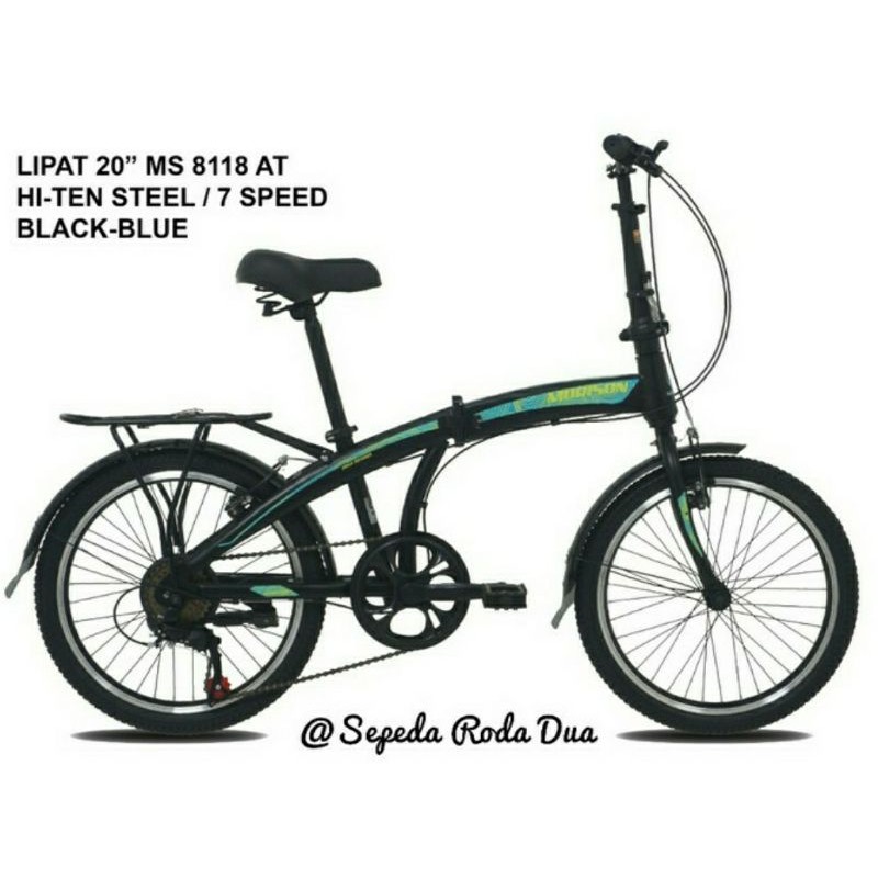 Sepeda lipat 20" Morison 8118 7 speed