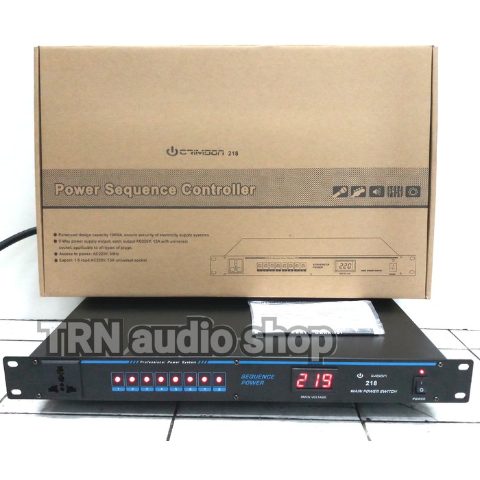 POWER sequenser power distributor CRIMSON CR 218