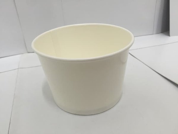 Paper Bowl 500ml Tutup 25pcs