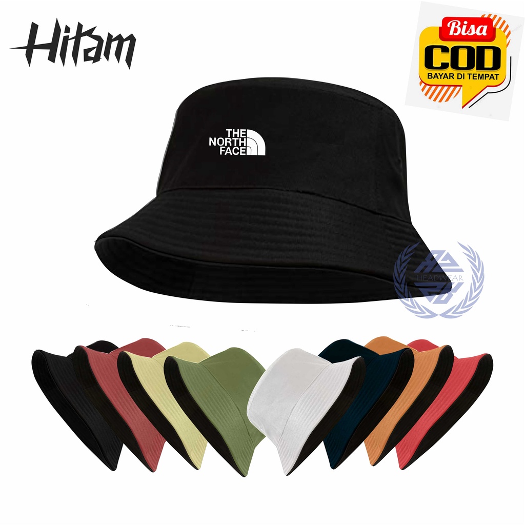 Topi Bucket Model The north face Topi Baket Bucket Hat Outdor Pria Wanita Distro Original High Quality