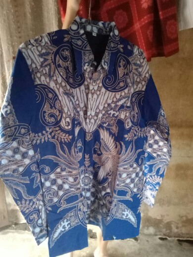 Nayaka Kemeja Batik Pria Full Furing Bahan Katun Sragenan By Kanaya