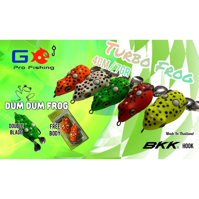 DUM DUM FROG TURBO FROG FREE BODY