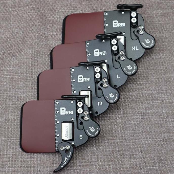 Finger Tab Barebow DECUT BARBI - Pelindung Jari untuk Panahan