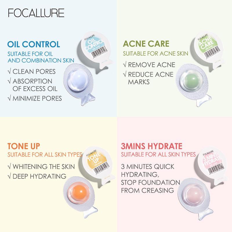 ~AB~ Original FOCALLURE Hydrating Gel Mask Masker Wajah FASC04